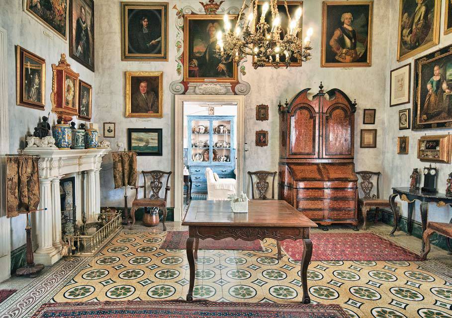 The Porphyry Room at Casa Rocca Piccola